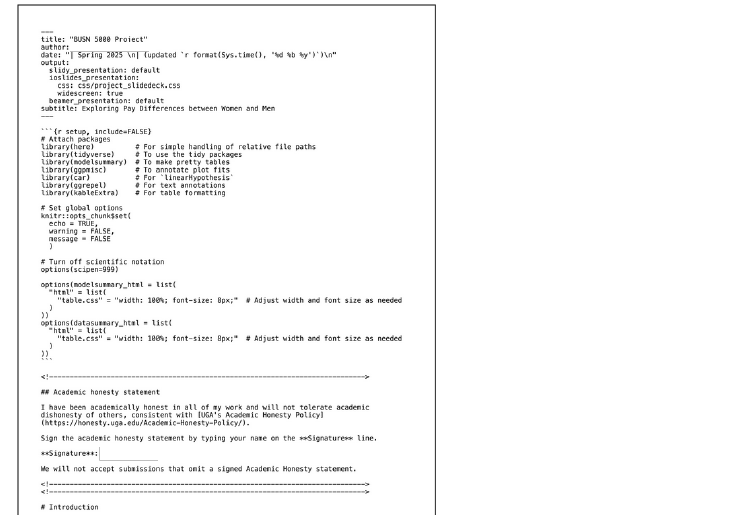 Raw Rmd content or unrenderable file submitted